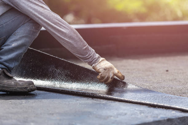 Professional Basement Waterproofing technician working in Geneseo, NY
